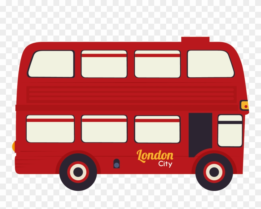 London Clipart - Icon Of London Bus - Png Download
