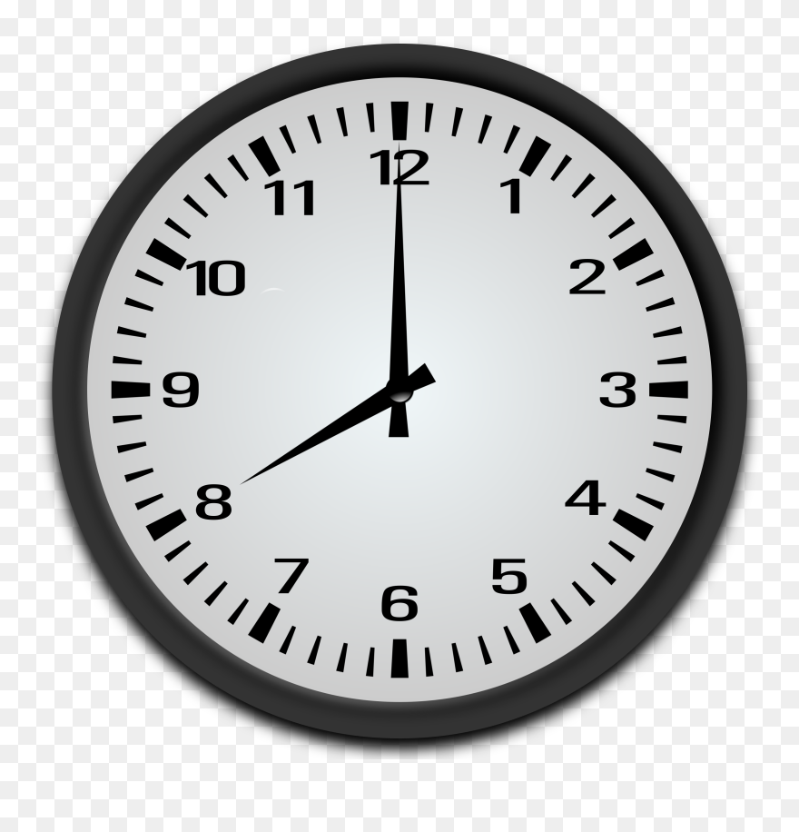 Clip Art Transparent Download Clipart Of Clock Quarter Past 7 O Clock