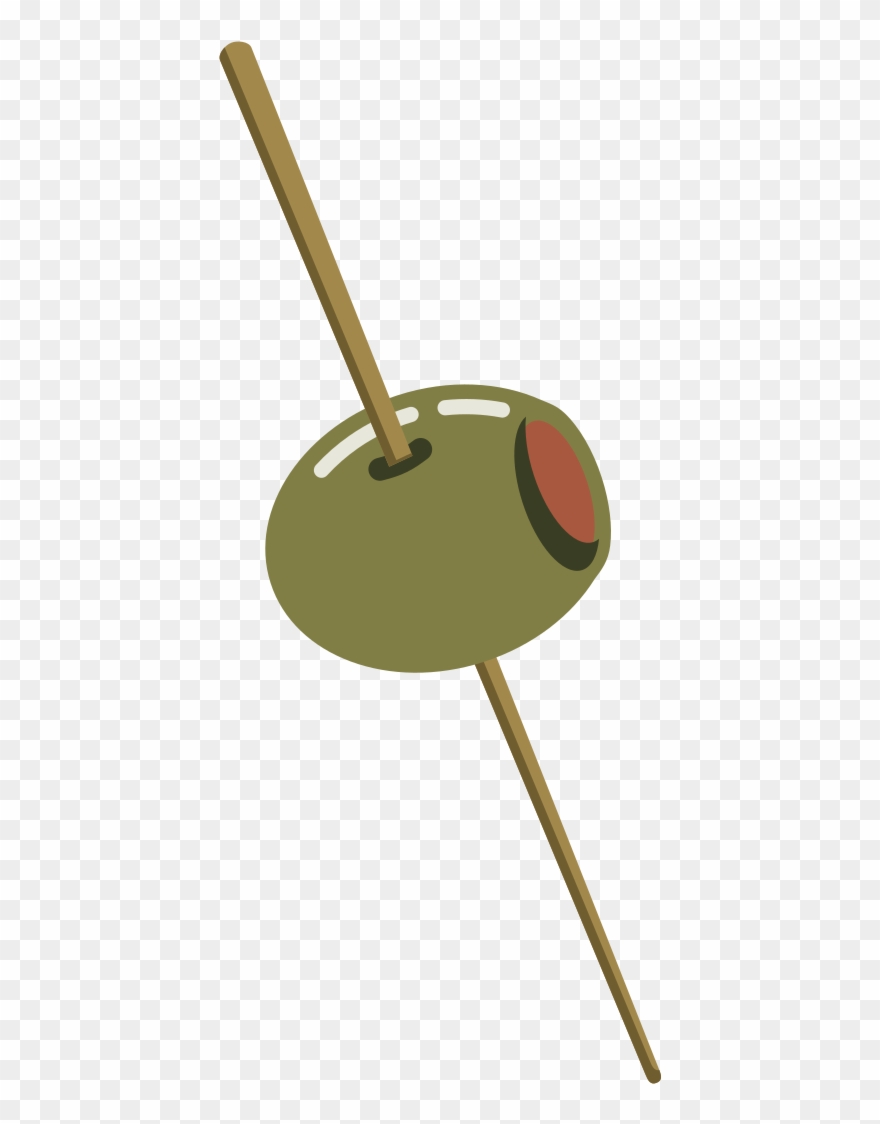 Olive Clipart Vector - Olive On A Toothpick - Png Download