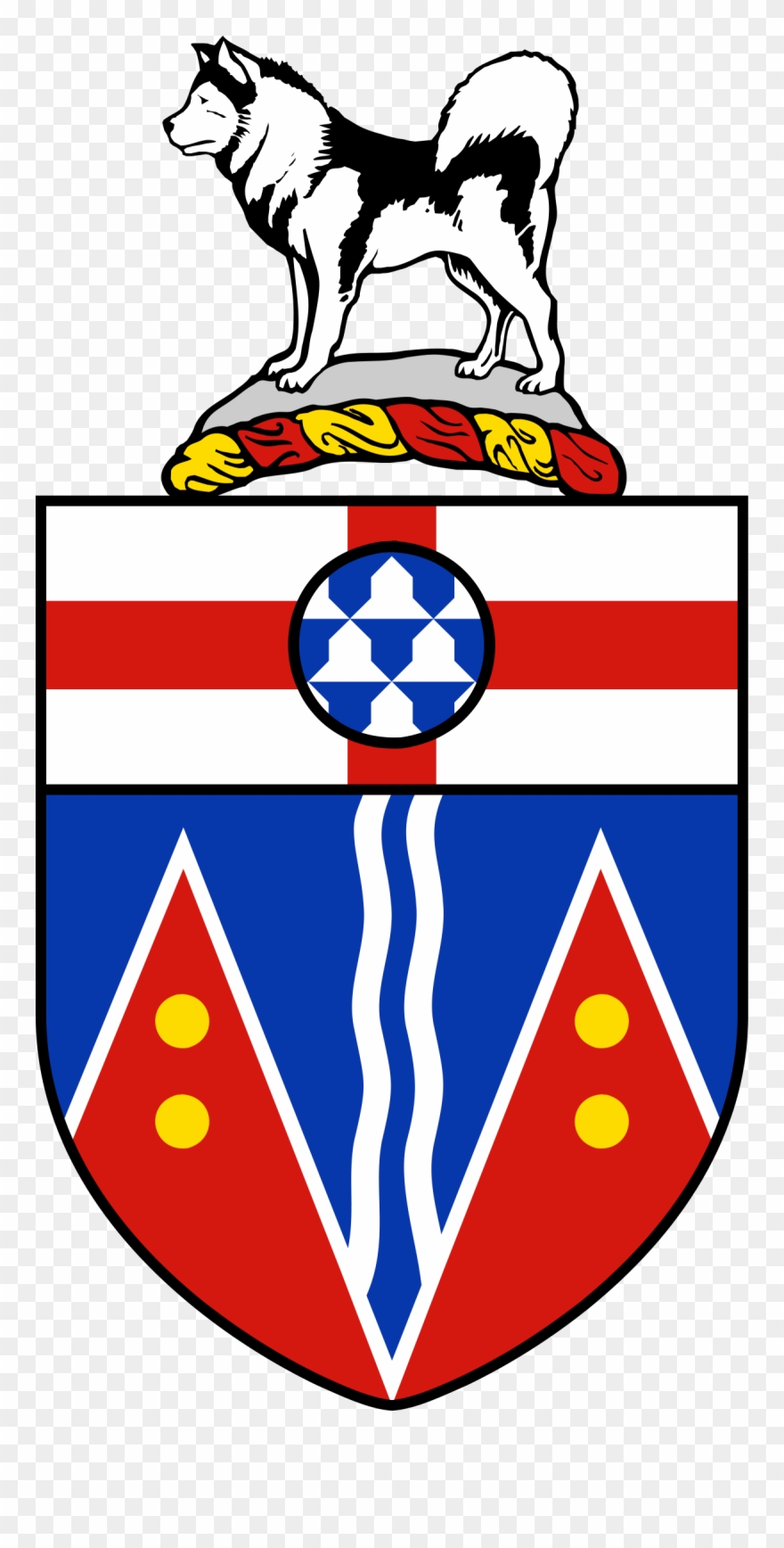 Coat Of Arms Of Yukon - Coat Of Arms For Yukon Clipart