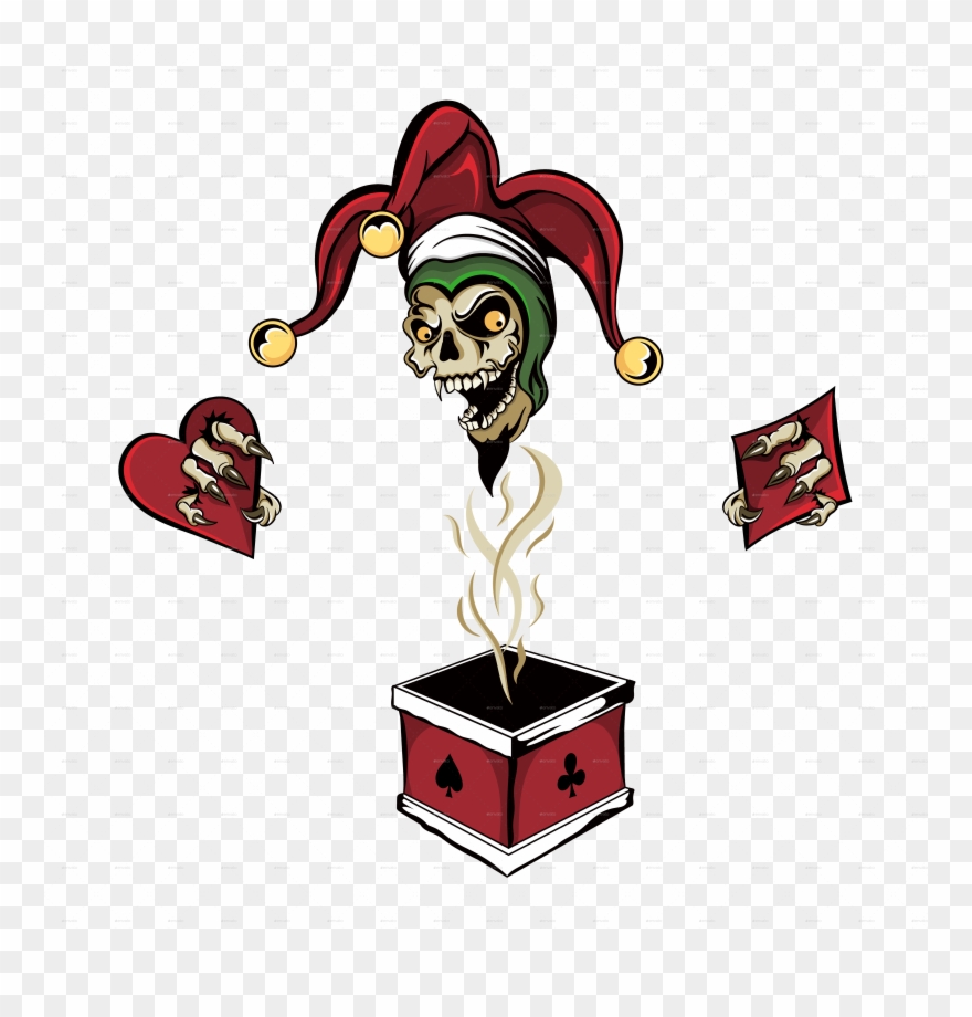 Playing Cards Joker Png - Joker Illustrations Poker Clipart