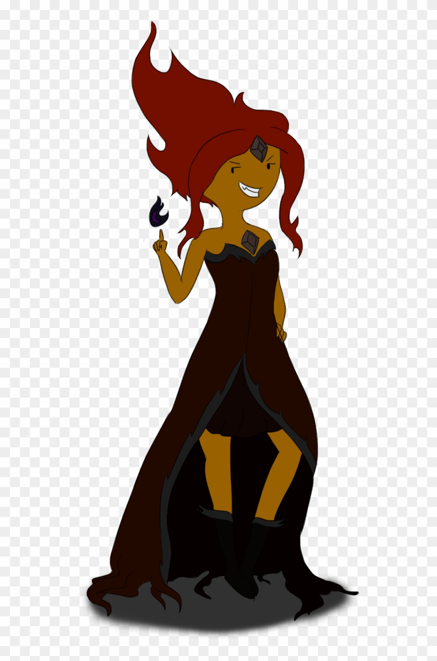 Evil Clipart Evil Princess - Adventure Time Evil Flame Princess Deviantart - Png Download