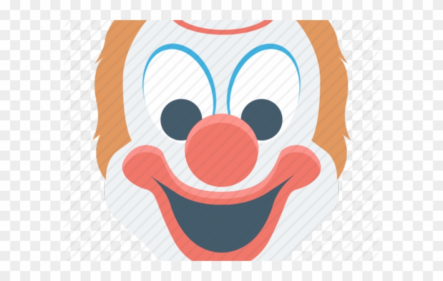 Buffoon Face Cartoon Clipart