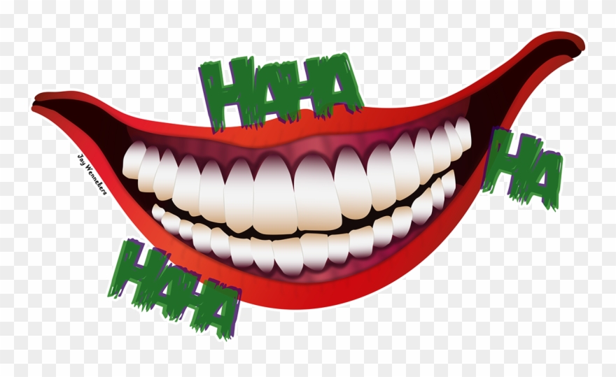 Horror Designs In Illustrator On Behance Art - Smile Joker Photoshop Png Clipart