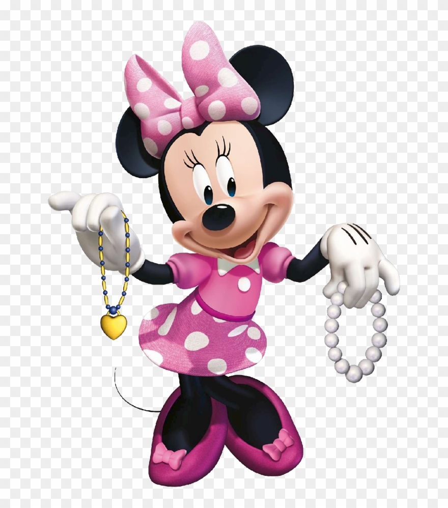 Minnie W/jewelry Mickey Mouse Clubhouse, Papo, Planners, - Minnie Disney Clipart