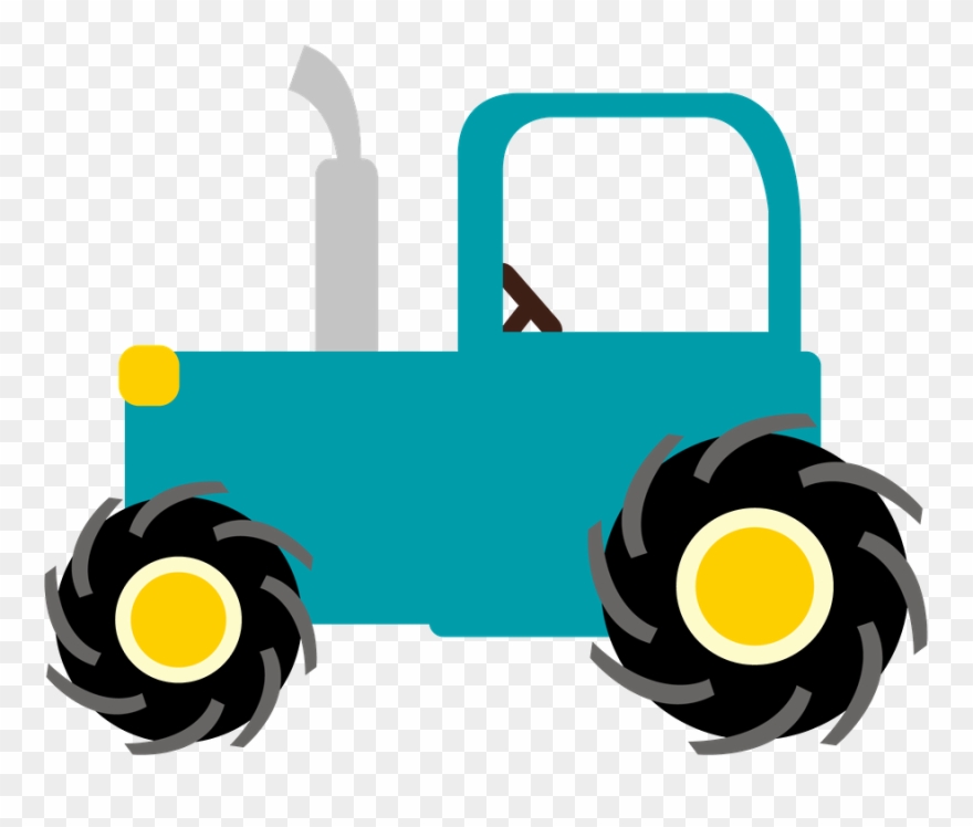 Tractor * - Trator Fazendinha Desenho Png Clipart