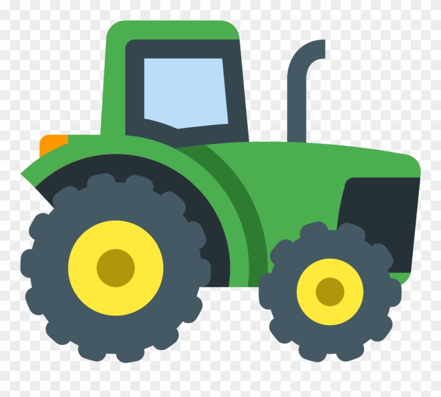 Tractor Clipart Smoke - Tractor Icon Png Transparent Png