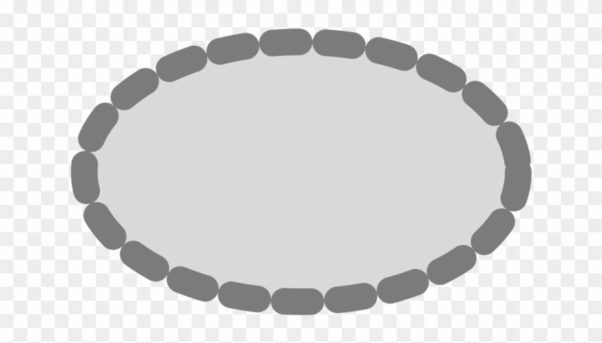 Necklace Bracelet Jewellery Computer Icons Bead - Dashed Ellipse Clipart