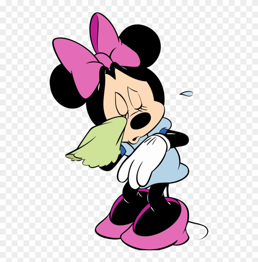 Sad Clipart Disney - Minnie Sad - Png Download