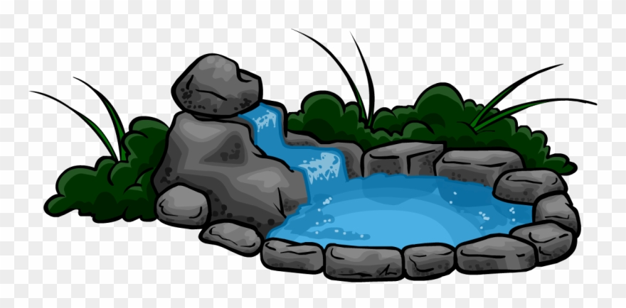 Image Royalty Free Download Image Pond Club Penguin - Club Penguin Water Furniture Clipart