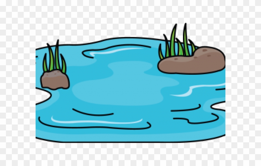 Drawn Pond Animated - Draw Pond Clipart