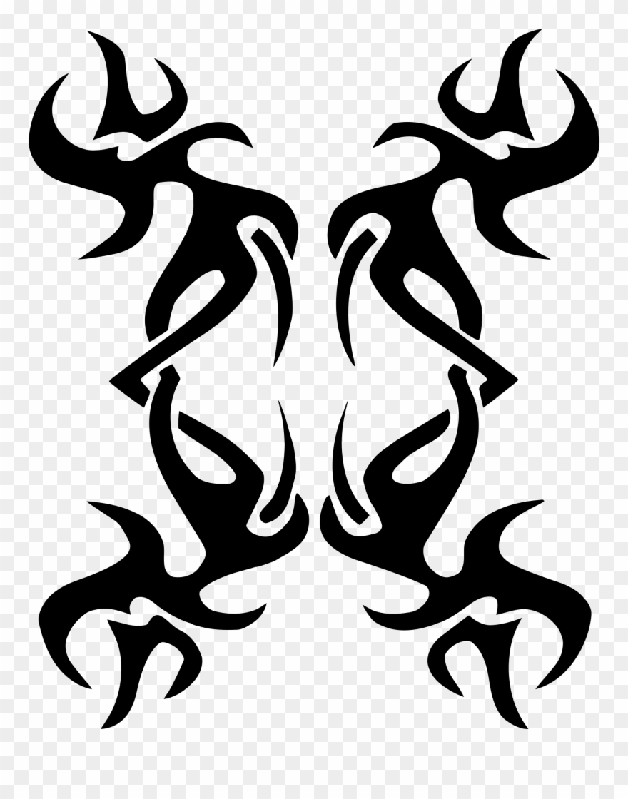 Big Image - Tribal Tattoo Big Png Clipart