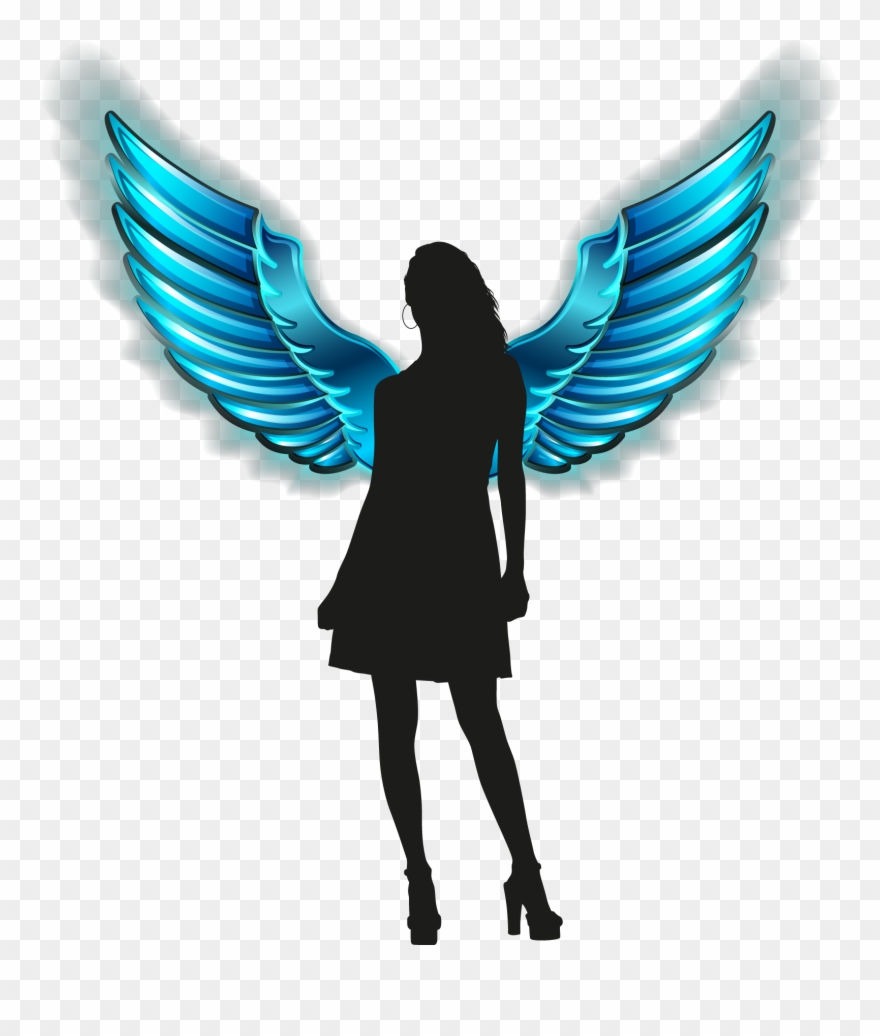 Share This Article - Png Tatto Angel Clipart
