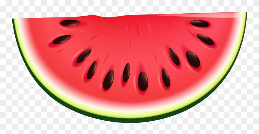Watermelon Clipart Transparent Background - Png Download
