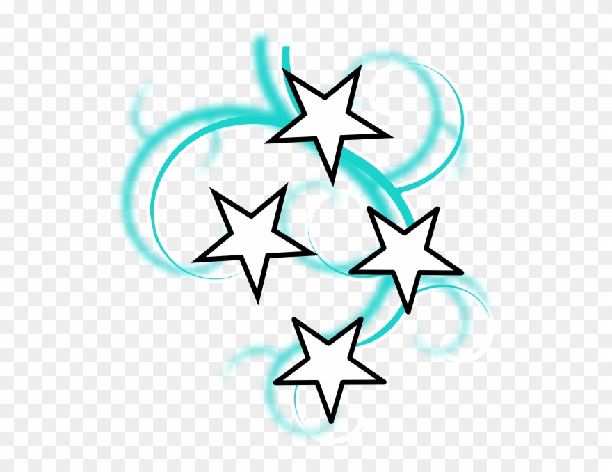 Star Clipart Black And White - Png Download