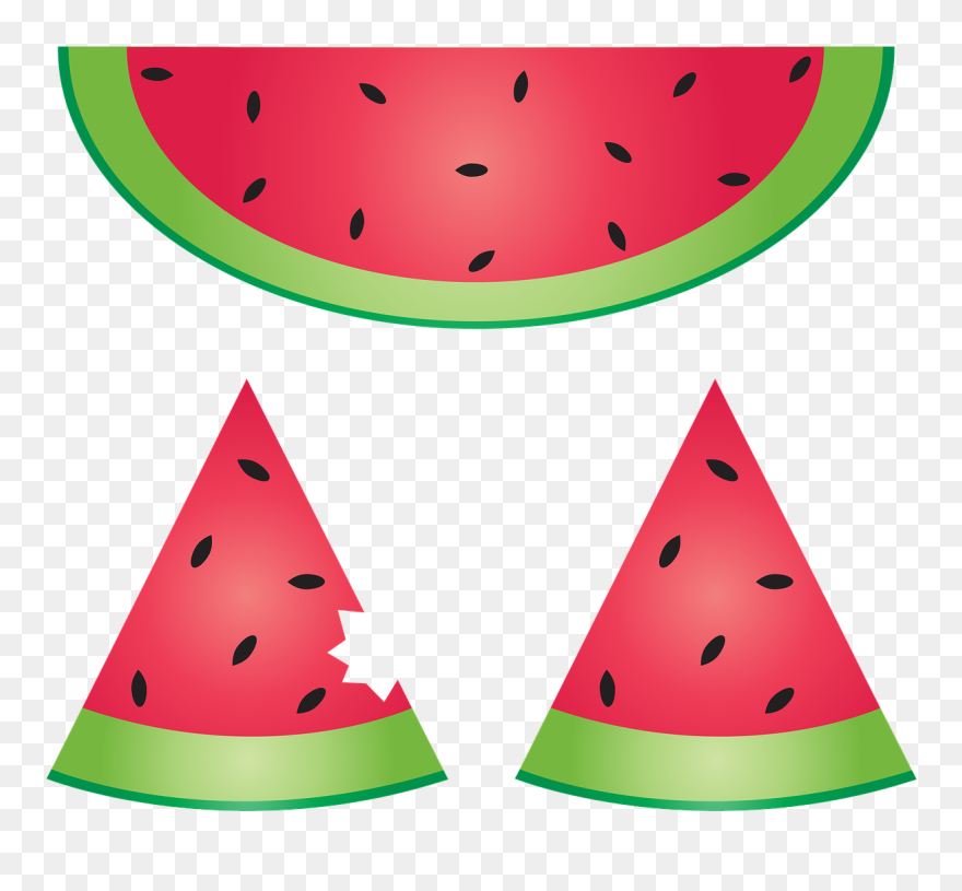 Ilustração De Melancia Clipart Watermelon Clip Art - Arbuz Rysunek Sweet - Png Download