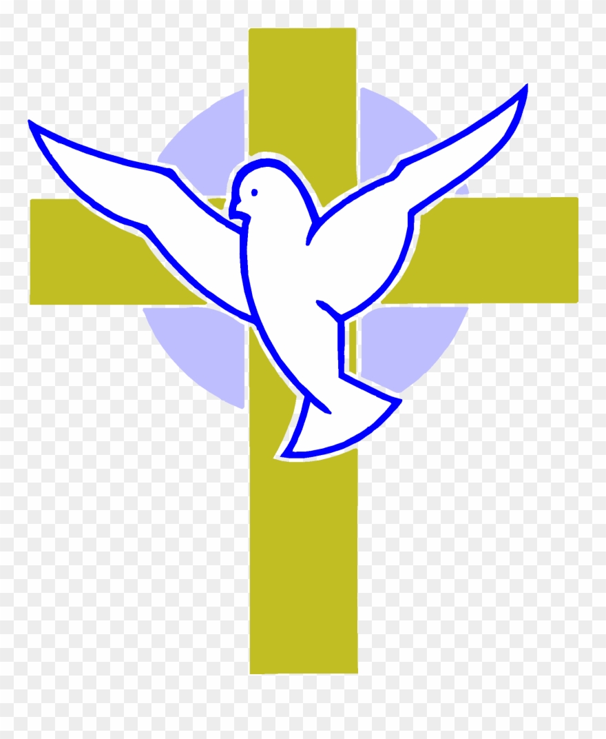 Marvellous Design Cross And Dove Images Tattoo Clipart - Cross And Dove Png Transparent Png