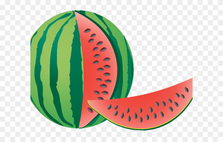 Melon Clipart Watermelon Seed - Water Melon Clip Arts - Png Download