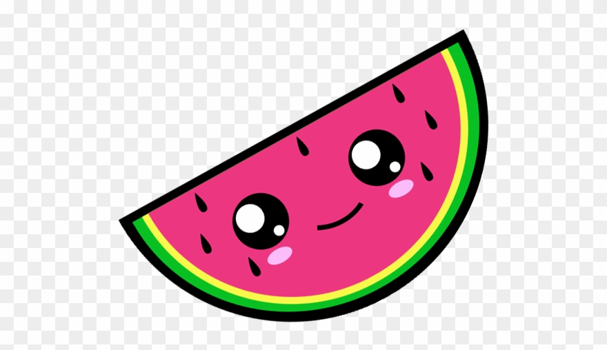 Kawaii Clipart Drink - Cute Melon - Png Download