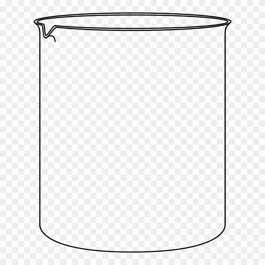 Pyrex Clip Art Download - Becherglas Clipart - Png Download