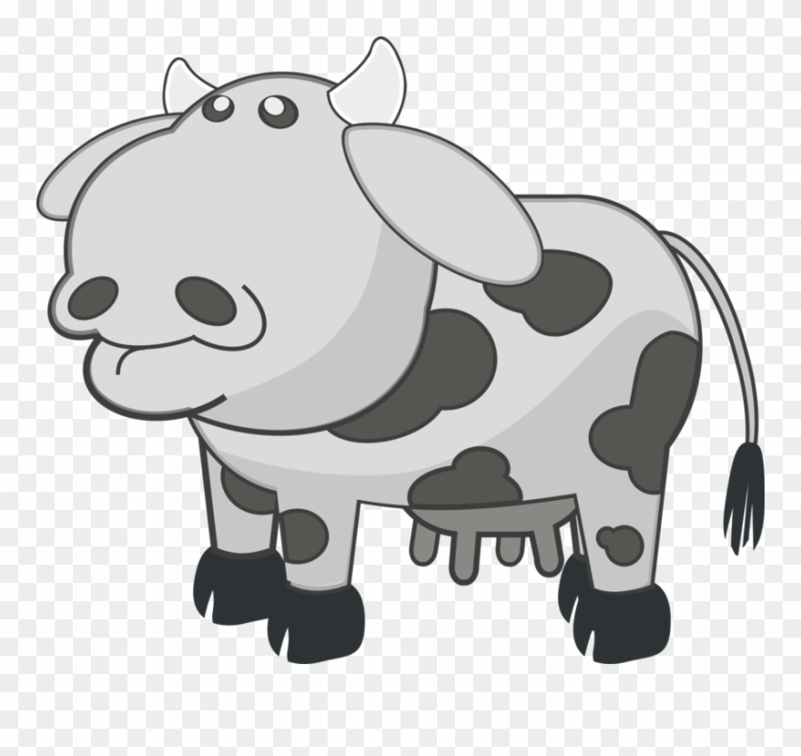 Hungarian Grey Guernsey Cattle Highland Cattle Farm - Moving Pictures Of Cartoon Animals Clipart
