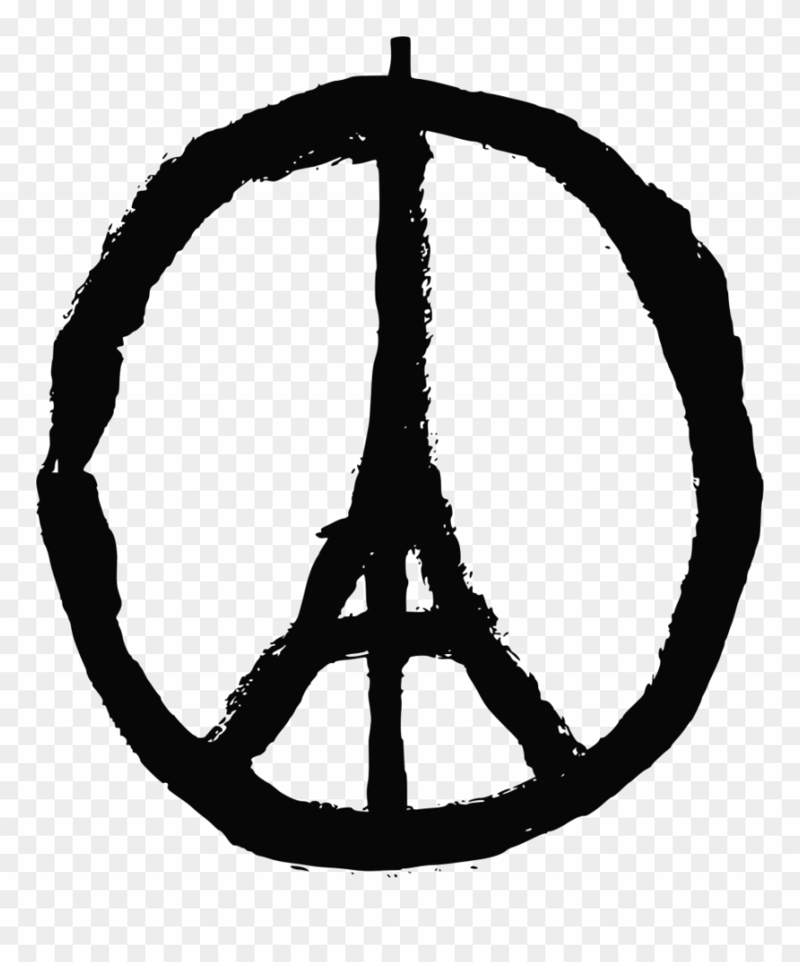 November 2015 Paris Attacks Peace For Paris Bataclan - Peace Paris Clipart
