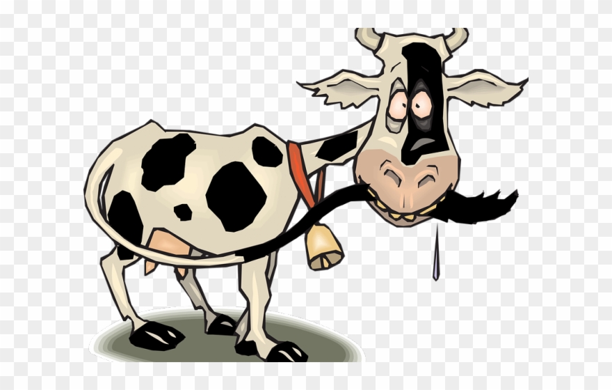 Farm Animals Clipart Cattle Farm - Cow Animation - Png Download