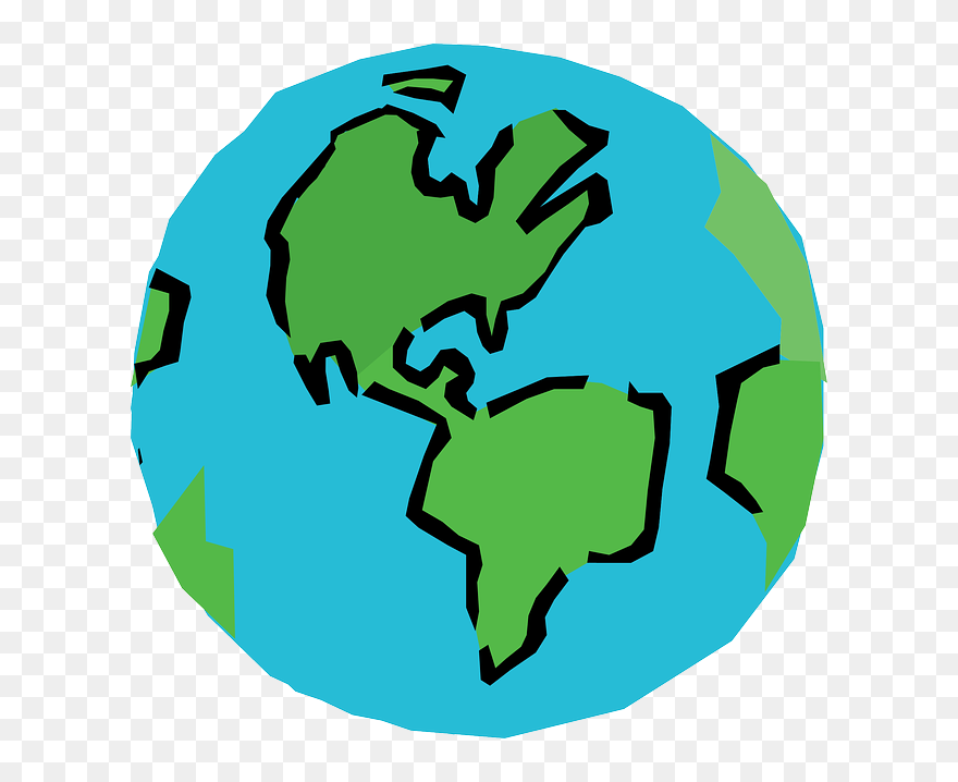 Black And White Clipart Maps - Png Download