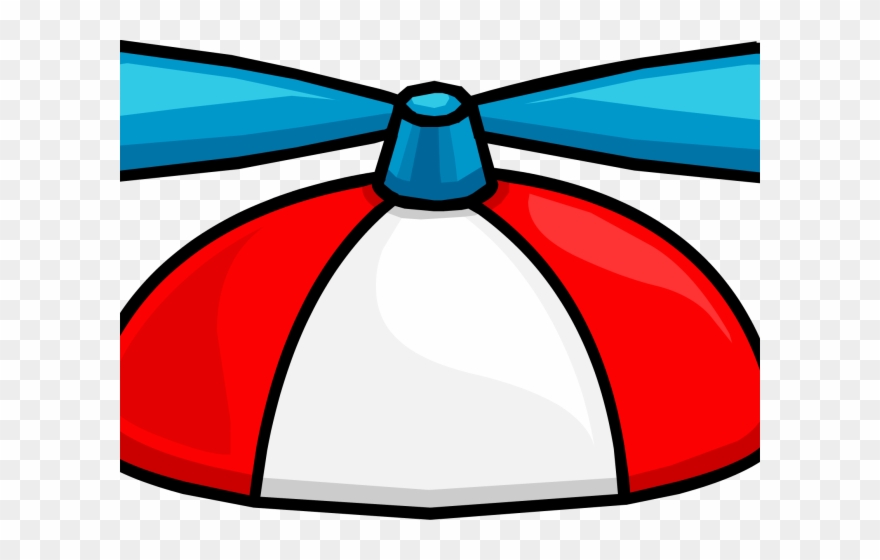 Helicopter Clipart Helicopter Hat - Sombrero De Helice - Png Download