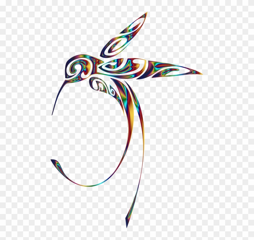 Line Art Hummingbird Drawing - Hummingbird Line Art Clipart