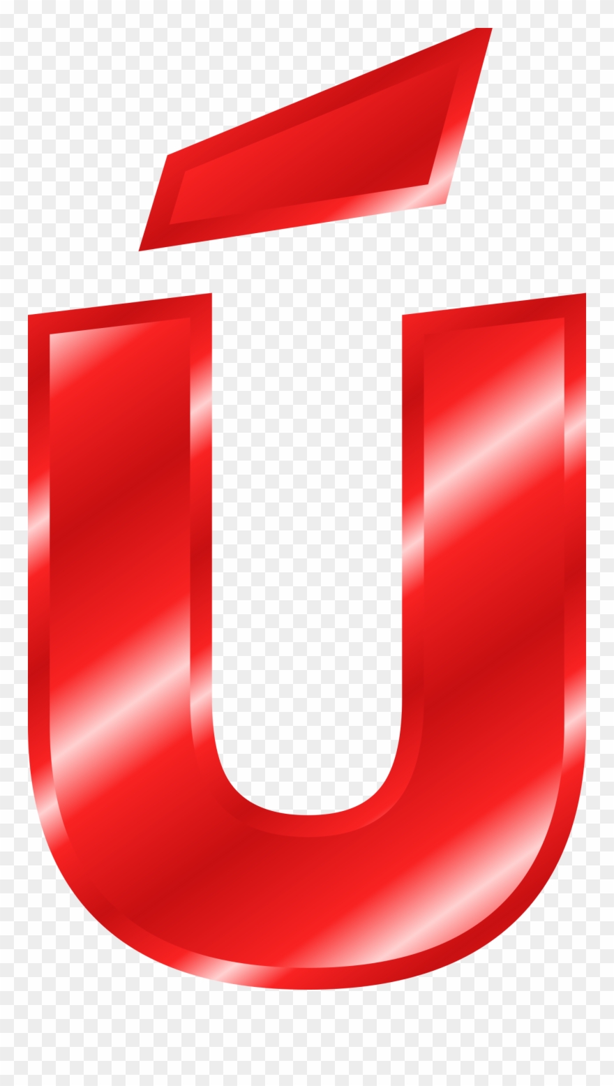 Big Image - Letter Ú Clipart