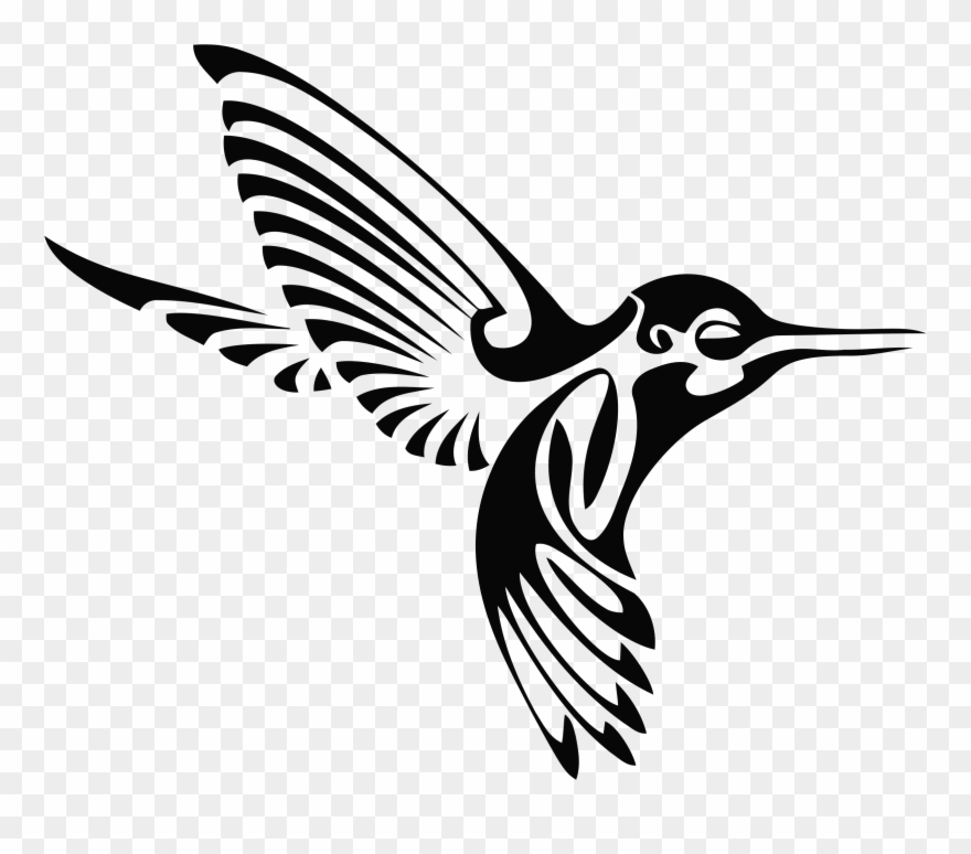 Kisspng Hummingbird Drawing Clip Art Birds 5ab38a273ca6e7 - Black And White Hummingbird Clipart Transparent Png