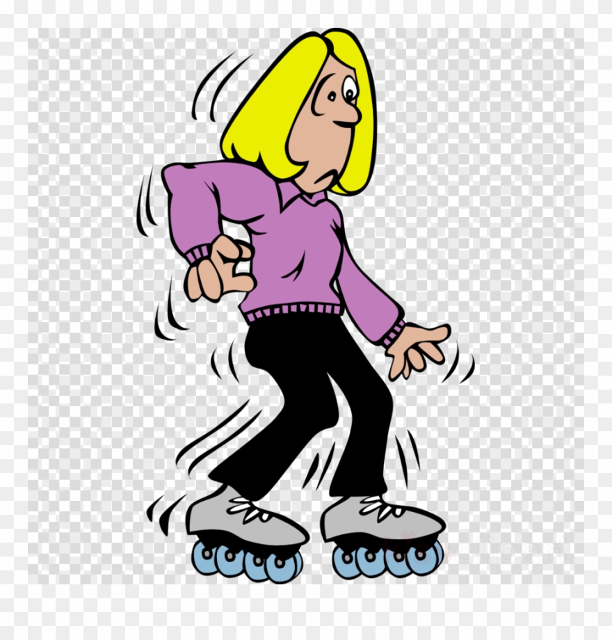 Roller Skating Clipart Roller Skating In-line Skates - Roller Skating Clipart - Png Download