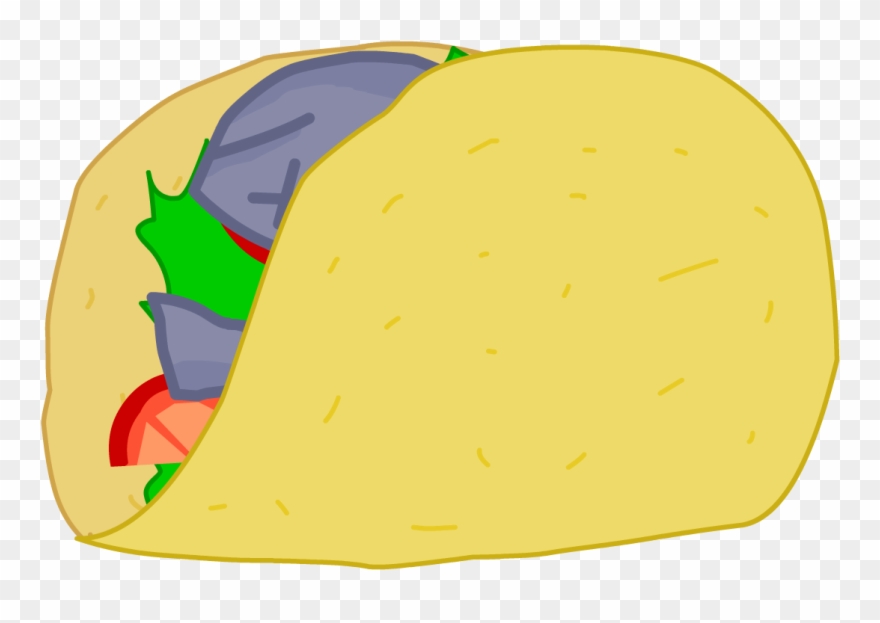 Taco Clipart Battle For Dream Island - Taco Food Bfdi - Png Download