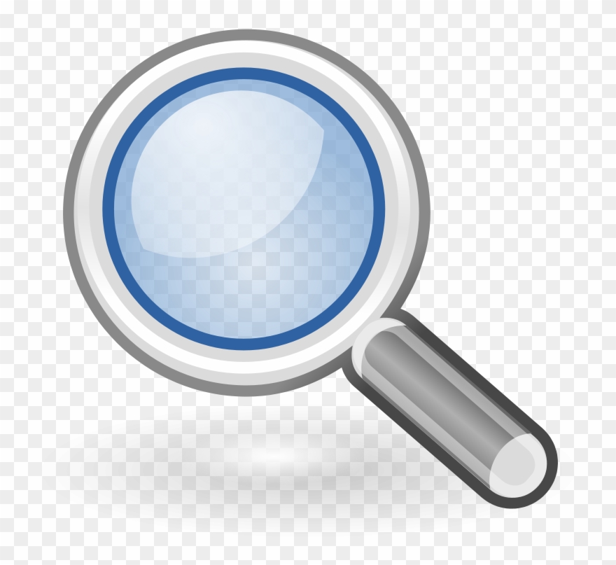 Magnifying Glass Clip Art Download - Search Clipart - Png Download