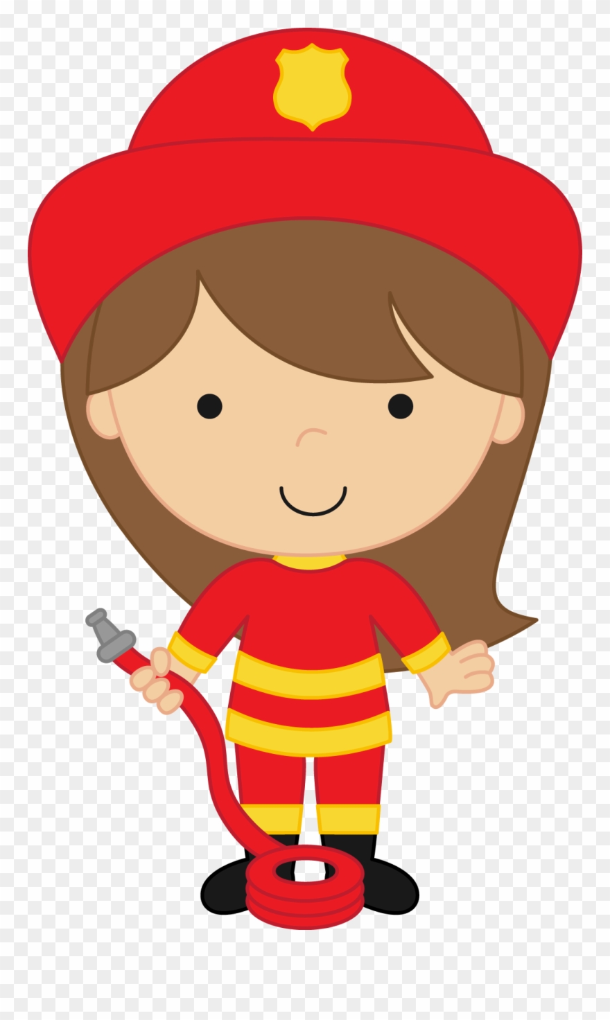 Feuerwehrmann Party, Feuerwehr Bilder, Kinder, Community - Cute Clipart Of Firefighter - Png Download