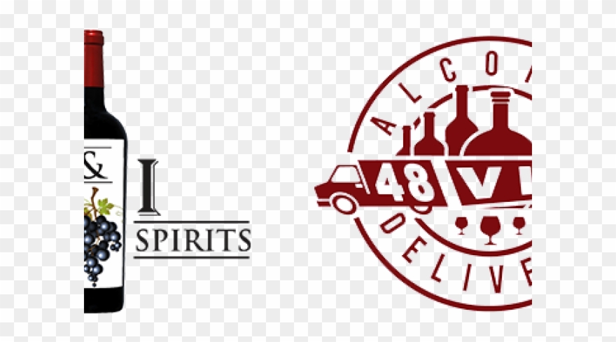 Beverage Clipart Liquor Store - Glass Bottle - Png Download