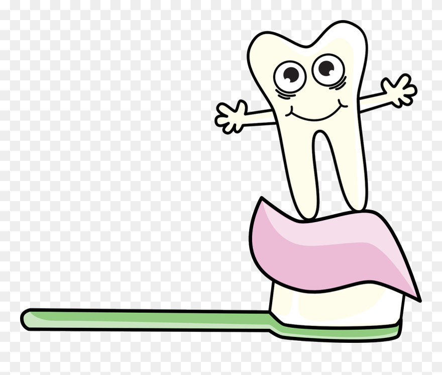 Toothbrush Clip Male Dentist - Dancing Tooth Png Transparent Png