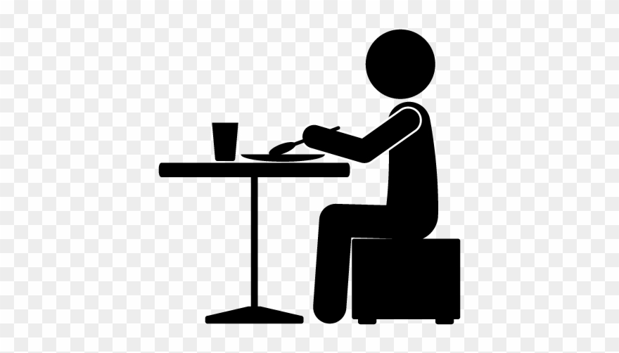 Meal - Free Material - Pictogram - ピクトグラム テーブル Clipart