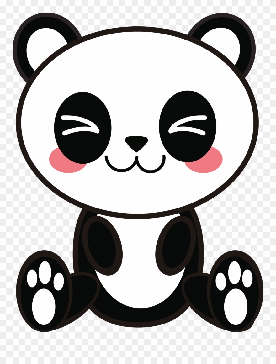 Cute Panda - Cute Panda Bed Sheets Clipart