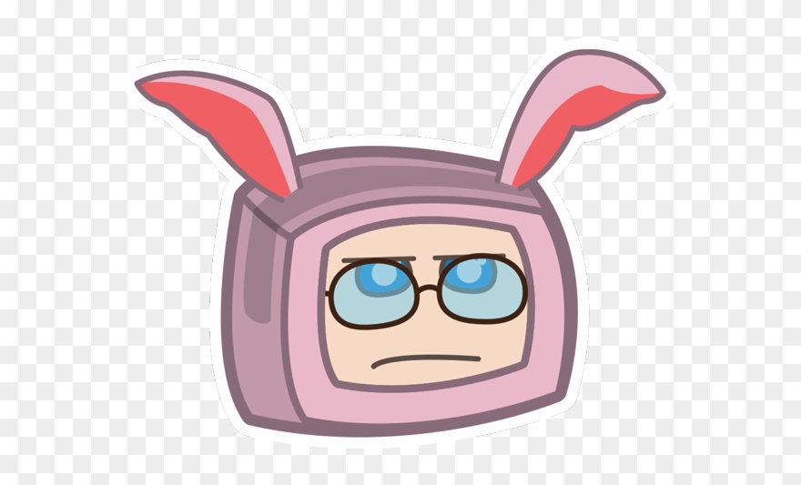 Xmas Bunny - Cartoon Clipart