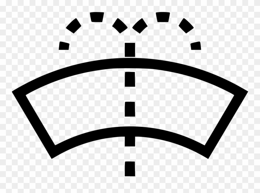 Wiper Fluid Comments - Car Windshield Washer Clipart - Png Download