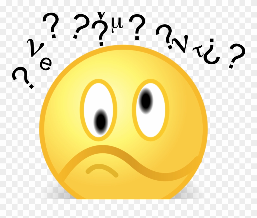 Feelings Clipart Wheel Face - Confused - Png Download