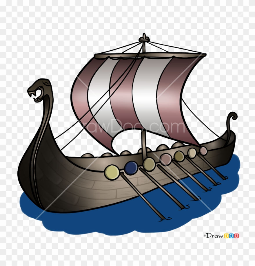 Viking Ships Clipart