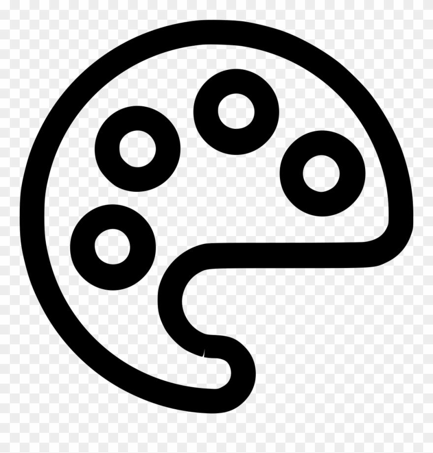 Color Palette Comments - Circle Clipart