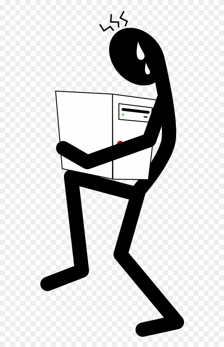 Carrying Lifting Heavy - Lifting Computer Clipart