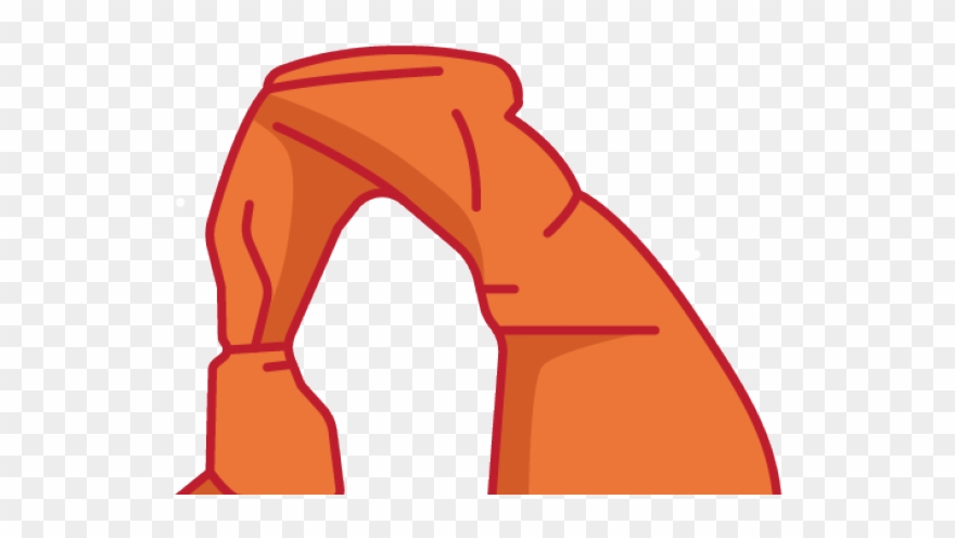 Arch Clipart Arches National Park - Png Download