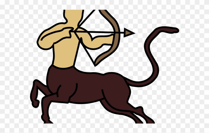 Sagittarius Clipart Centaurs - Myth Clipart - Png Download