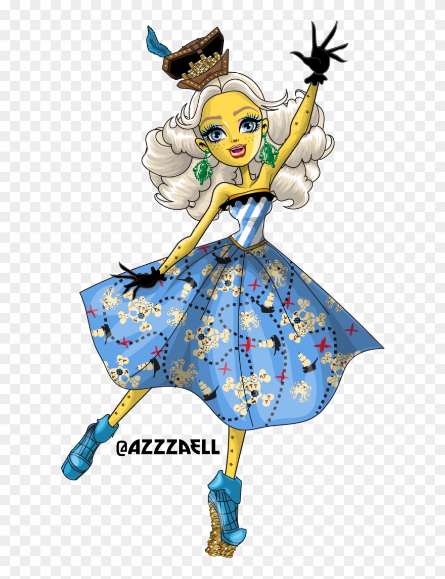 Dana Treasura Jones Oops I Forgot To Upload This Drawing - Monster High Dayna Treasura Jones Clipart