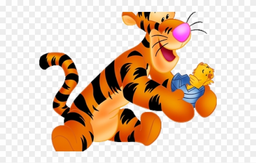 Winnie The Pooh Clipart Tigger And Pooh - Cartoon - Png Download